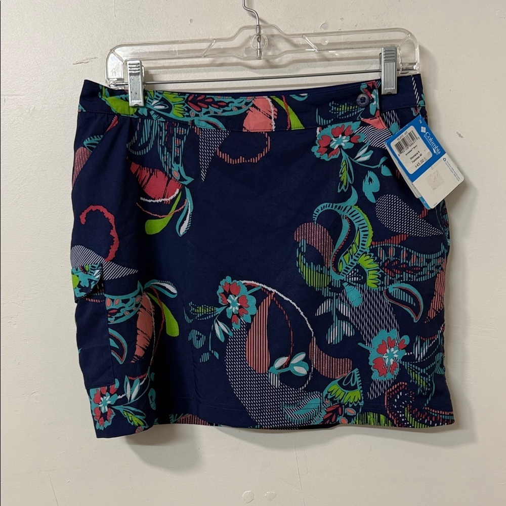 Floral Patterned Skort